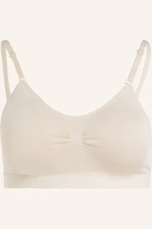 MAGIC Bodyfashion Bustier Bamboo Comfort Bra With Spaghetti Straps beige