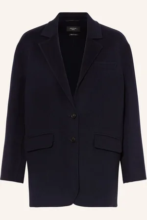 Max Mara Cabanjacke Relais blau