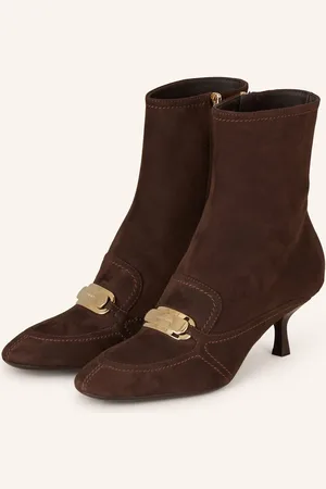 Salvatore Ferragamo Stiefeletten Cornelya 55 braun