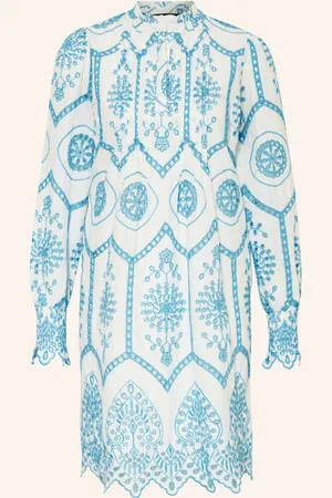 miss goodlife Kleid Mit Lochstickereien weiss
