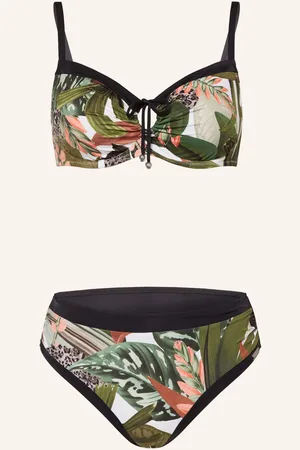 Charmline Bügel-Bikini Floral Safari gruen