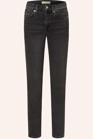7 for all Mankind Jeans Roxanne schwarz