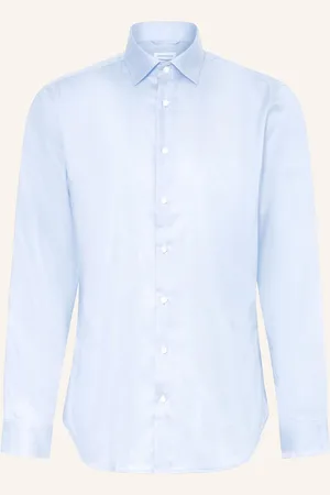 Seidensticker Hemd Shaped Fit blau