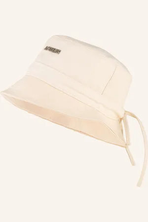 Jacquemus Bucket-Hat Le Bob Gadjo weiss