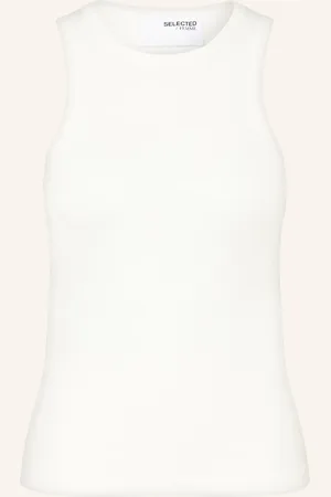 SELECTED Top weiss