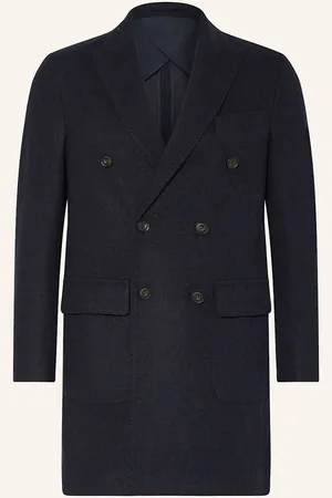 corneliani Wollmantel blau