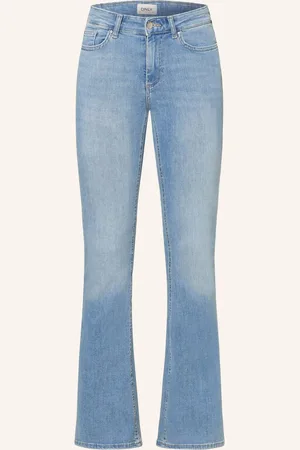 ONLY Flared Jeans blau