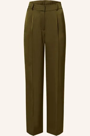 Dante 6 Marlenehose d6jules Aus Satin gruen