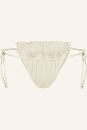 Espadrij l´originale Triangel-Bikini-Hose Chloe weiss