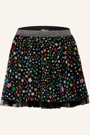 Stella McCartney Rock Mit Glitzergarn schwarz