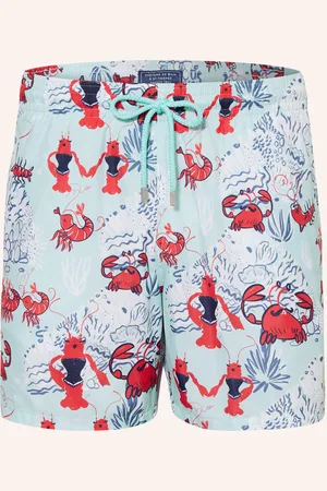 Vilebrequin Badeshorts Mahina blau