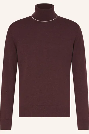 ELEVENTY Rollkragenpullover Aus Cashmere rot