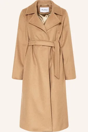 Max Mara Kamelhaar-Mantel Manuela beige