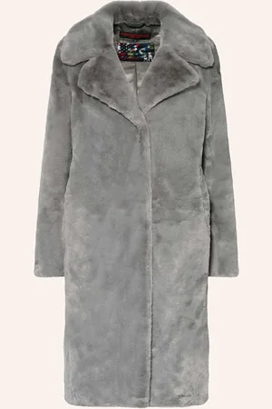 Frieda & Freddies Mantel Moon River grau