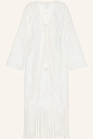 Y.A.S Spitzenkimono weiss