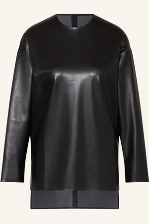 Wolford Shirt In Lederoptik Mit 3/4-Arm