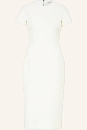 Victoria Beckham Etuikleid weiss