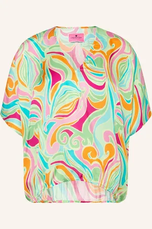 Lieblingsstück Lieblingsstück Blusenshirt Aus Satin gruen