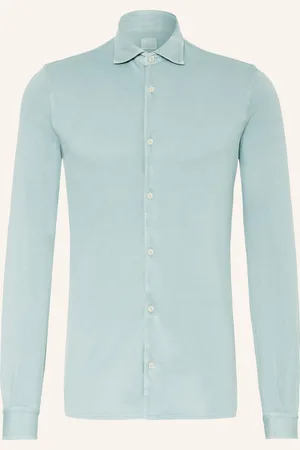 FEDELI Hemd Stelve Extra Slim Fit gruen