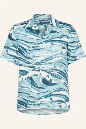Vilebrequin Resorthemd Charli Regular Fit Aus Leinen blau