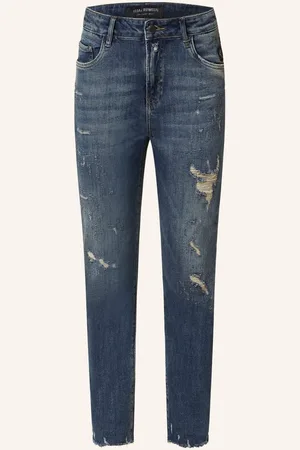 Elias Rumelis Destroyed Jeans Erziva blau