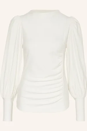 Gestuz Blusenshirt Rifagz Aus Jersey weiss