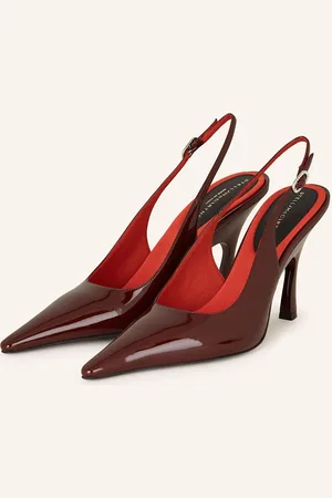 Stella McCartney Slingpumps Elsa Mit Schmucksteinen rot