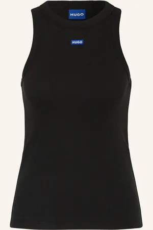 Hugo Blue Top Easy Tank