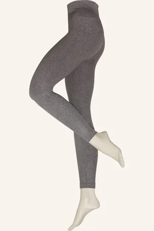 Wolford Leggings Mit Glitzergarn grau
