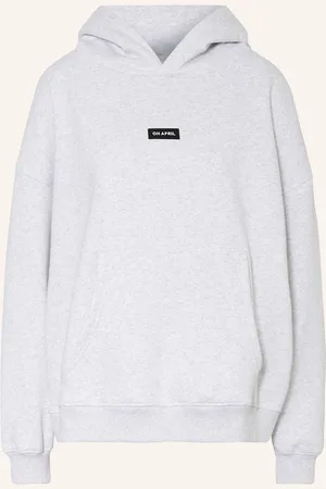 Oh April Oversized-Hoodie Boyfriend grau