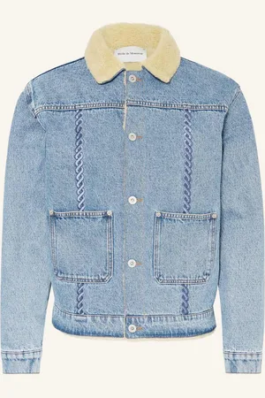 Drôle de Monsieur Drôle De Monsieur Jeansjacke Mit Teddyfell