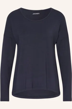 Jockey Lounge-Shirt Supersoft Lounge blau