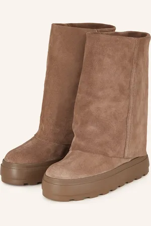 Casadei Plateau-Boots Double Face braun