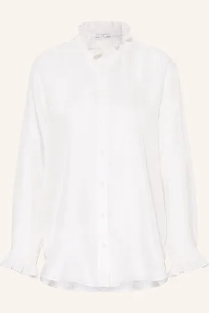 Sandro Seidenbluse Mit Rüschen