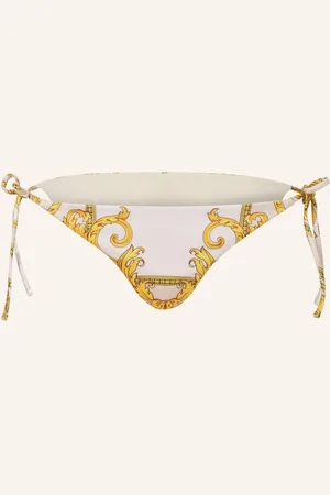 VERSACE Triangel-Bikini-Hose Heritage beige