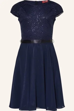 G.O.L. Cocktailkleid Mit Pailletten blau