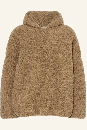 FEAR OF GOD Teddyfell-Hoodie braun