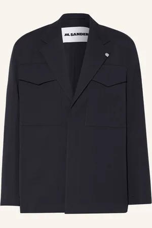 Jil Sander Sakko Comfort Fit blau