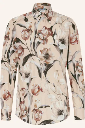 Dolce & Gabbana Hemd Martina Slim Fit beige