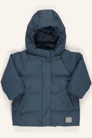 Marmar Copenhagen Daunenjacke Mit Abnehmbarer Kapuze blau