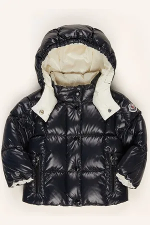 Moncler Daunenjacke Parana Mit Abnehmbarer Kapuze blau