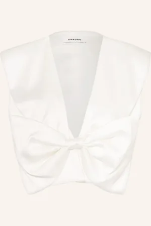 Sandro Cropped-Top