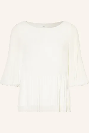 QS by s.Oliver Blusenshirt Mit Plissees