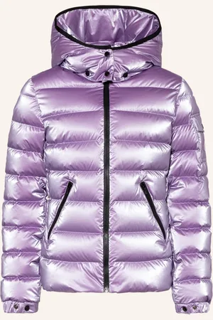 Moncler Daunenjacke Bady Mit Abnehmbarer Kapuze lila
