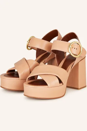 See by Chloé See By Chloé Plateau-Sandaletten Lyna rosa