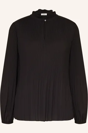 QS by s.Oliver Blusenshirt Aus Plissee