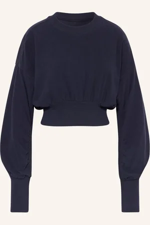 Sweaty Betty Cropped-Sweatshirt Delight blau