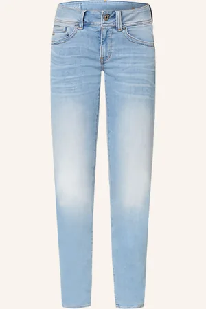 G-Star Straight Jeans Midge Saddle blau