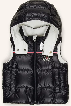 Moncler Daunenweste Peter Mit Abnehmbarer Kapuze blau