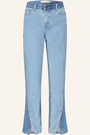 Y.A.S Straight Jeans blau